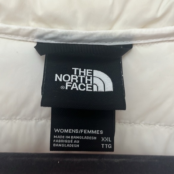 The North Face Stretch Down Jacket in Gardenia White (Cream) Size XXL EUC - Picture 4 of 5